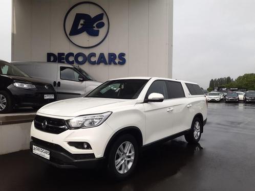 SsangYong MUSSO Lichte vracht*Leder*Hardtop, Auto's, SsangYong, Bedrijf, Musso, 4x4, ABS, Airbags, Airconditioning, Bluetooth