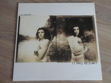 VINYL - P J Harvey – Is This Desire ?  - LP  - RED VINYL beschikbaar voor biedingen