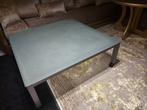 Salontafel, Ophalen of Verzenden, Zo goed als nieuw, Vierkant, Glas