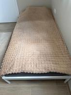 Bed, Huis en Inrichting, Slaapkamer | Bedden, Ophalen, Eenpersoons, Wit, Zo goed als nieuw