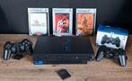 PlayStation 2+2 manettes+3 jeux cultes !, Ophalen, Met games, Met 2 controllers, Zo goed als nieuw
