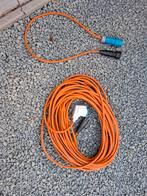 30m neopreen verlengkabel - camping - CEE, Caravans en Kamperen, Kampeeraccessoires, Ophalen, Zo goed als nieuw