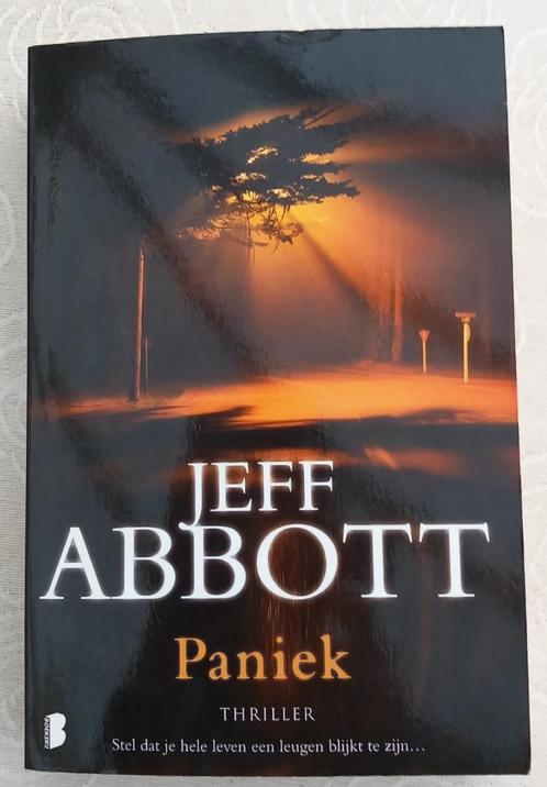 Thriller Paniek aut. Jeff Abbott uitg. Boekerij, Boeken, Thrillers, Zo goed als nieuw, Ophalen of Verzenden