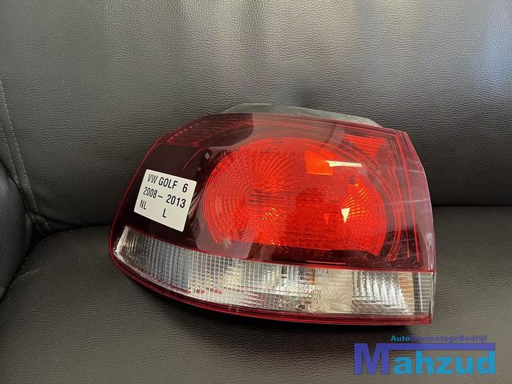 VW GOLF 6 Links buiten achterlicht donker 2009-2013, Auto-onderdelen, Verlichting, Volkswagen, Gebruikt
