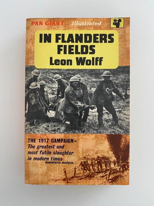 Leon Wolff In Flanders Fields 1961, Boeken, Oorlog en Militair, Zo goed als nieuw, Algemeen, Voor 1940, Ophalen of Verzenden