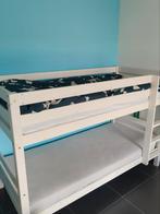 Complete Witte Kinderkamer Meubels Set, Kinderen en Baby's, Ophalen, Gebruikt, Stapelbed