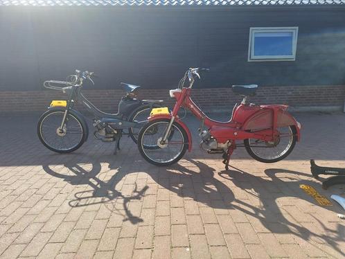2x Sparta Matic oldtimer brommer bromfiets met papieren, Fietsen en Brommers, Brommers | Oldtimers, Sparta, Klasse B (45 km/u)
