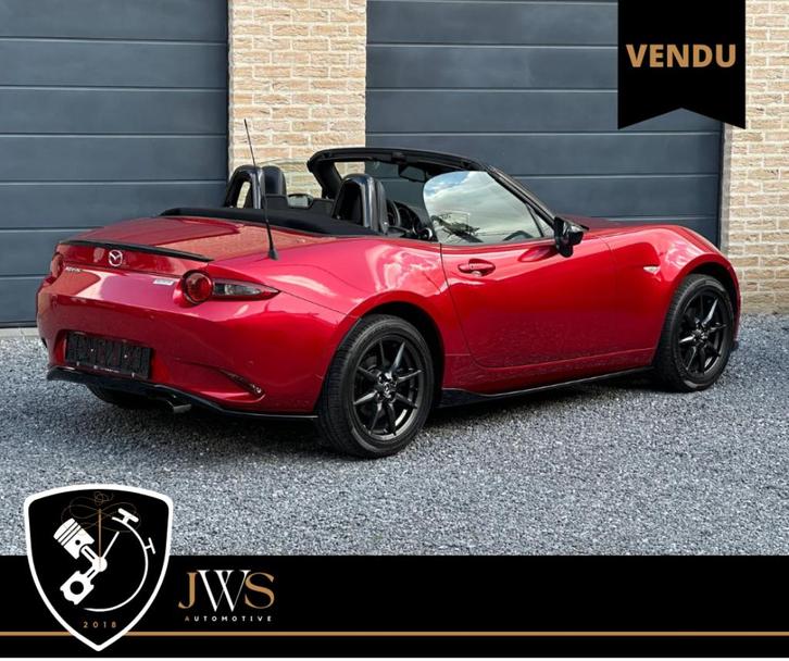 Mazda MX-5 1.5i AERO  ** VENDU **, Autos, Mazda, Entreprise, Achat, MX-5, ABS, Phares directionnels, Airbags, Air conditionné