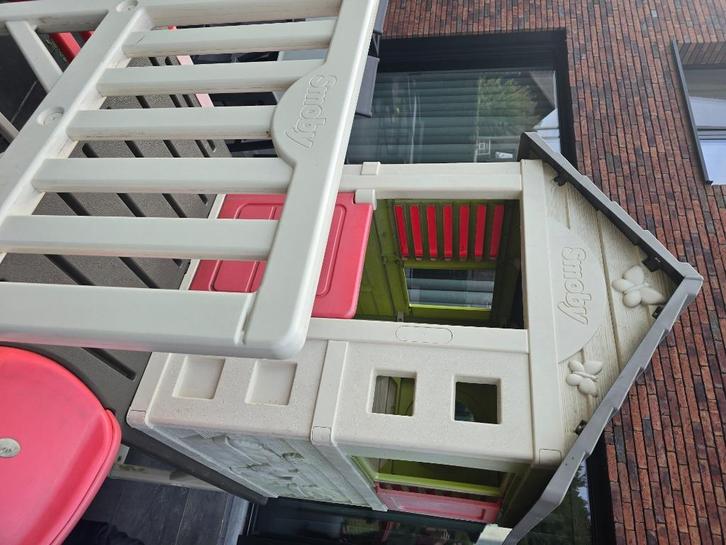 Smoby speelhuis, Kinderen en Baby's, Speelgoed | Buiten | Speelhuisjes, Gebruikt, Plastic, Ophalen