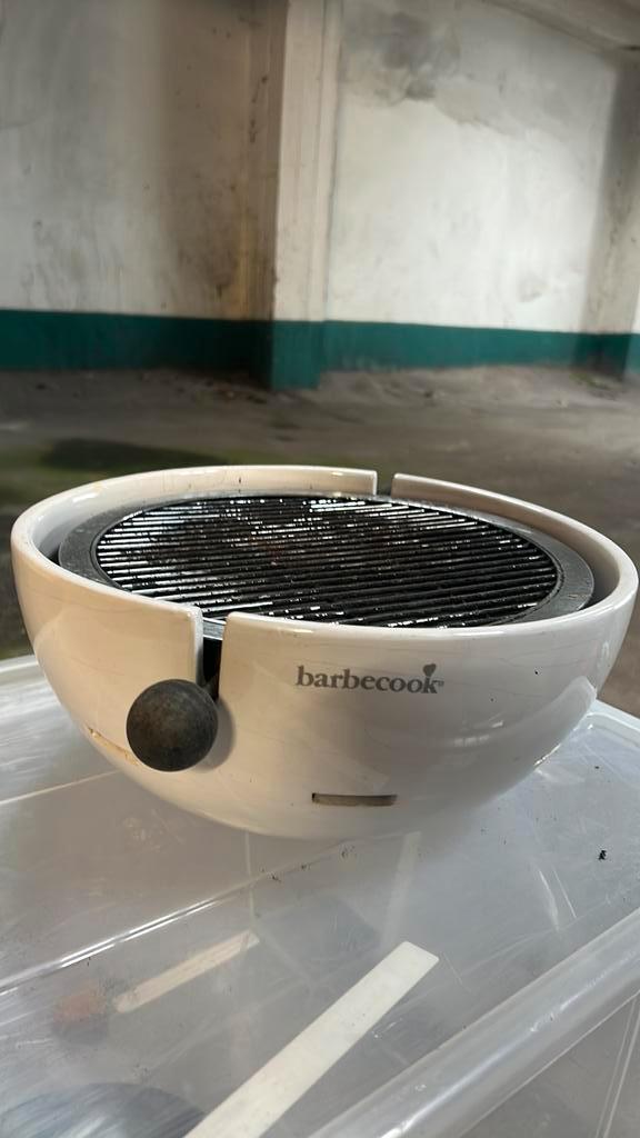 Barbecook tafelgrill bbq voor buiten, Tuin en Terras, Houtskoolbarbecues, Gebruikt, Ophalen