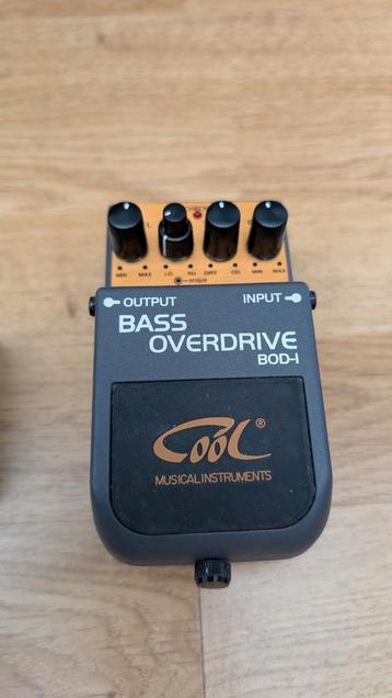 Bass overdrive pedal beschikbaar voor biedingen