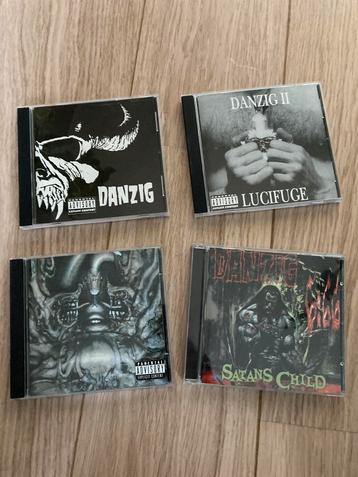 4 Danzig cd’s, kan ook apart beschikbaar voor biedingen