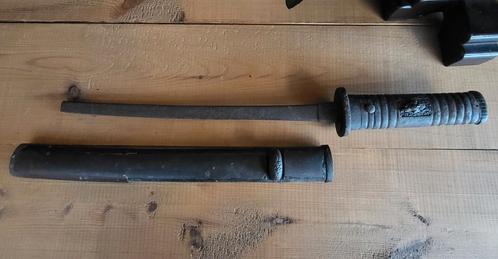 Kabutowari/Jitte/Jutte de Samourai getekend, Verzamelen, Militaria | Algemeen, Overige soorten, Zwaard of Sabel, Ophalen of Verzenden