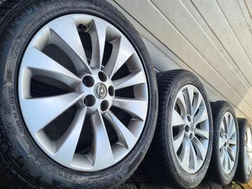 Org 18 inch Opel Astra J Astra K Mokka X 5x105 velgen banden beschikbaar voor biedingen
