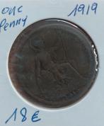 Engeland 1 penny 1919, Postzegels en Munten, Munten | Europa | Niet-Euromunten, Ophalen of Verzenden