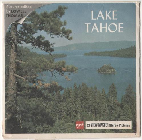 View-master Lake Tahoe USA A 161, Antiek en Kunst, Antiek | Speelgoed, Ophalen of Verzenden