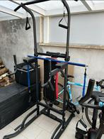 Homegym Fitness met Dumbells Krachtstation, Sport en Fitness, Ophalen, Zo goed als nieuw, Benen, Krachtstation