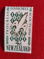 Nieuw-Zeeland 1966: scouts Jamboree, embleem **, Postzegels en Munten, Postzegels | Oceanië, Ophalen of Verzenden, Postfris