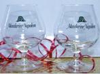 2 ballonglazen Mandarine Napoléon - Vintage jaren ’80, Verzamelen, Ophalen of Verzenden, Zo goed als nieuw, Borrel- of Shotglas