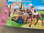 Playmobil - boxes à chevaux de courses, Comme neuf, Ensemble complet