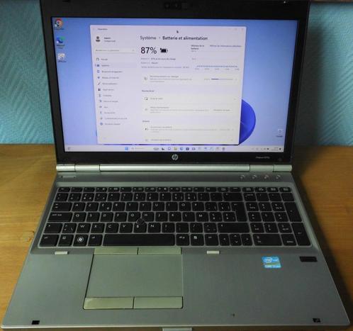 HP EliteBook 8570p / i7-3520M, Informatique & Logiciels, Ordinateurs portables Windows, 15 pouces, SSD, 8 GB, Azerty, Avec carte vidéo