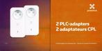 2 x PLC v2 adapter Proximus powerline, Ophalen of Verzenden, Zo goed als nieuw
