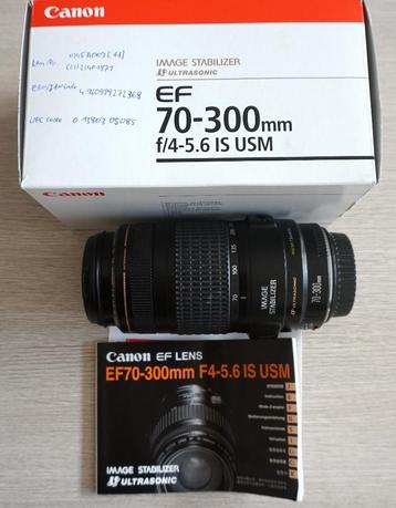 Canon EF 70-300mm f/4-5.6 IS USM beschikbaar voor biedingen
