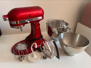 KitchenAid 4.8L + Extra accessoires, Electroménager, Enlèvement ou Envoi, Comme neuf