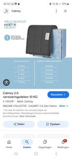 Verzwaringsdeken 10 kg, Ophalen, Eenpersoons, Grijs, Deken of Dekbed