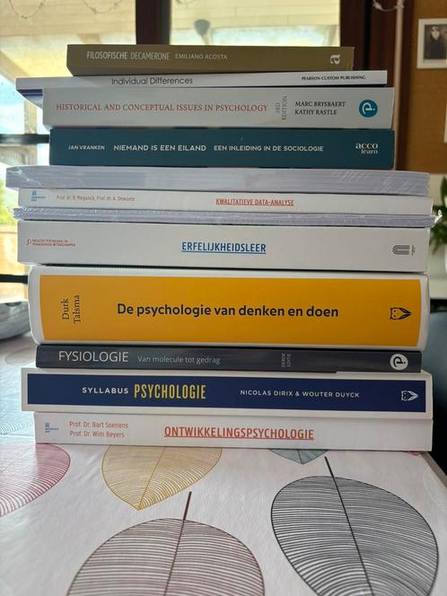 Cursussen psychologie 1ste bachelor, Boeken, Studieboeken en Cursussen, Zo goed als nieuw, Hoger Onderwijs, Ophalen