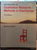 Méthodes de recherche qualitative en psychologie, Dennis Howitt, Enlèvement ou Envoi, Neuf