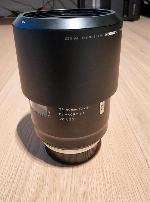 Tamron Macro lens SP 90mm DI VC USD, Audio, Tv en Foto, Foto | Lenzen en Objectieven, Zo goed als nieuw, Ophalen