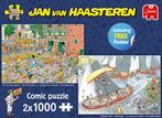 van haasteren 2 x 1000 stuks, Hobby en Vrije tijd, Denksport en Puzzels, Ophalen of Verzenden, 500 t/m 1500 stukjes, Zo goed als nieuw