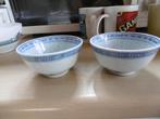 porcelaine vintage, 2 bols à soupe chinois, état neuf, Enlèvement ou Envoi
