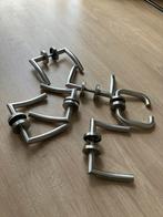 Deur klinken, Doe-het-zelf en Bouw, Hang- en Sluitwerk, Ophalen, Gebruikt, Chroom, Klink of Kruk