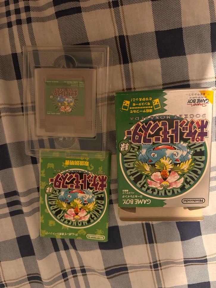 Pokemon red/bleu/yellow/green japanse versie, Games en Spelcomputers, Games | Nintendo Game Boy, Zo goed als nieuw, Ophalen
