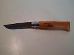 Opinel nr 8 carbon zakmes, Caravans en Kamperen, Kampeergereedschap, Ophalen of Verzenden, Zo goed als nieuw