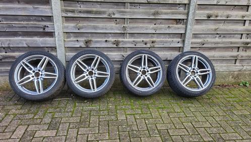 19" AMG velgen met WINTERbanden voor Mercedes E, Auto-onderdelen, Banden en Velgen, Banden en Velgen, Winterbanden, 19 inch, 275 mm
