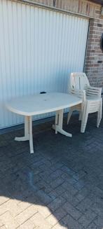 Tafel met 5 stoelen, Ophalen, Zo goed als nieuw