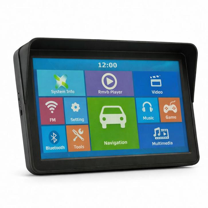 9' XXL Auto, Caravan, Truck GPS Nazvigatie BLUETOOTH- AVIN, Caravanes & Camping, Camping-car Accessoires, Neuf, Enlèvement ou Envoi