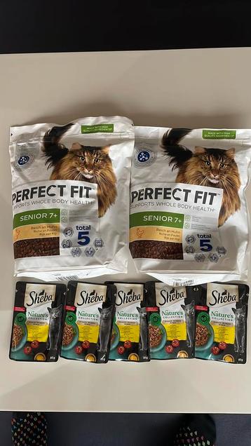 Perfect fit droogvoer en Sheba natvoer beschikbaar voor biedingen