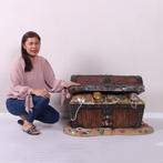 Pirate Treasure Coffer – Piraat Schatkist 97 x 71 x 75 cm, Huis en Inrichting, Ophalen, Nieuw