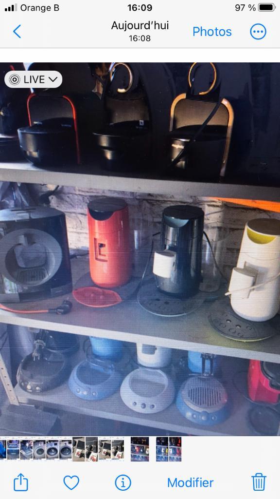 Machines à café, Elektronische apparatuur, Koffiezetapparaten, Ophalen of Verzenden
