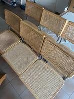 6 replica Marcel breuer Cesca te koop, Huis en Inrichting, Stoelen, Ophalen, Gebruikt, Bruin, Vijf, Zes of meer stoelen