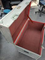 Grote alu retro flightcase - reiskoffer 90x50x50cm, Muziek en Instrumenten, Ophalen of Verzenden, Zo goed als nieuw, Flightcase