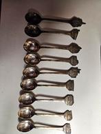 Verzilverde lepeltjes zonder doosje expo 58 en koningspaar, Ophalen of Verzenden