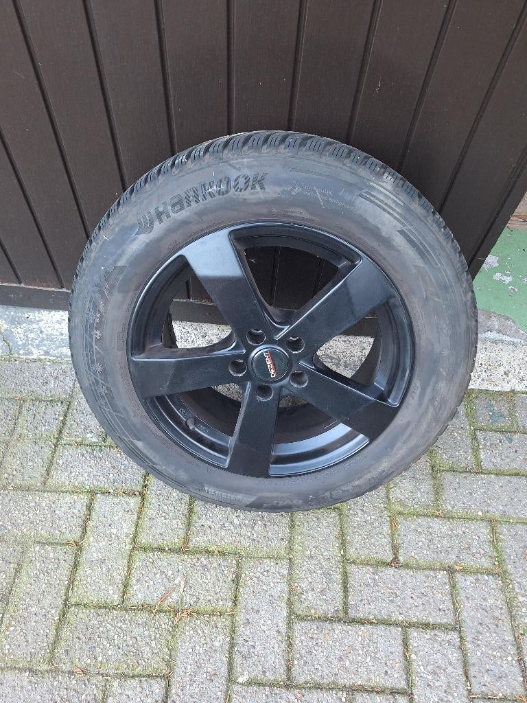 Winderbanden Hankook + dezent velgen, Autos : Pièces & Accessoires, Pneus hiver, Véhicule de tourisme, 17 pouces, Enlèvement