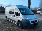peugeot boxer dubbel cabine 2010, Auto's, Bedrijf, 6 zetels, Euro 4, Te koop