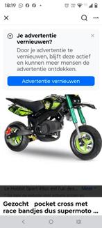 Gevraagd dus NIET TE KOOP, wie heeft zo een pocket bike koop, Ophalen