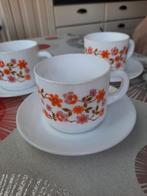 Arcopal kopjes fleur d'oranges 3 stuks, Verzamelen, Porselein, Kristal en Bestek, Ophalen of Verzenden, Zo goed als nieuw
